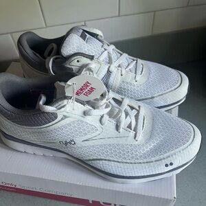 Ryka Women  Charisma White Sneakers size 9 NIB